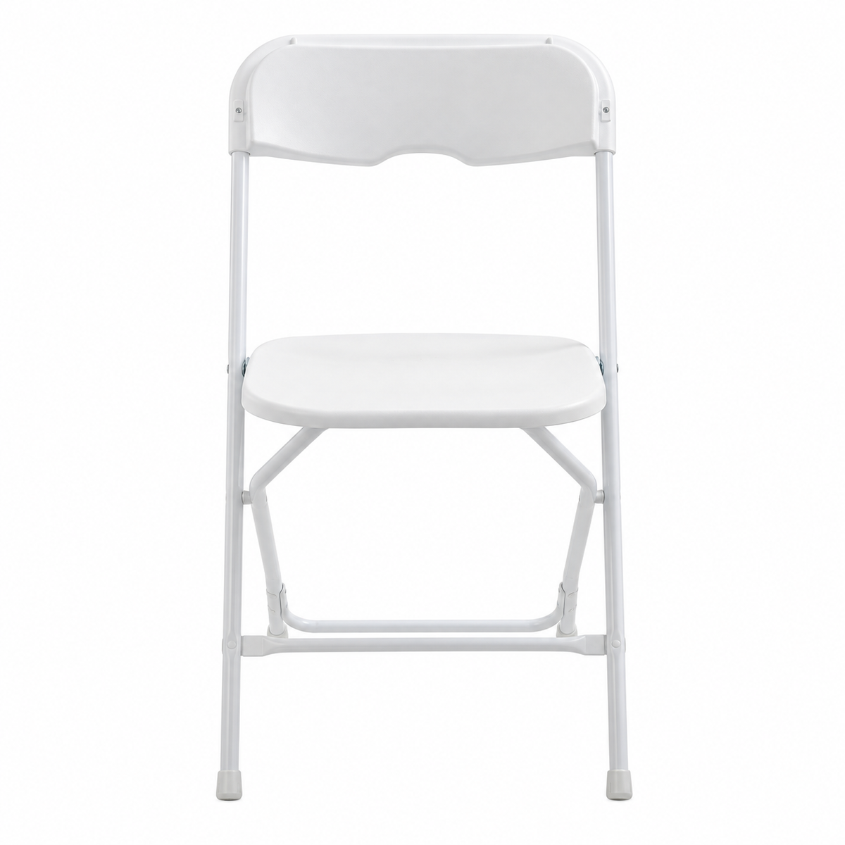Chaise pliante — vue de face, illustration générée d’un modèle d’exemple