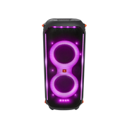 JBL PartyBox 710 vue de face, avec éclairage intégré — visuel fabricant