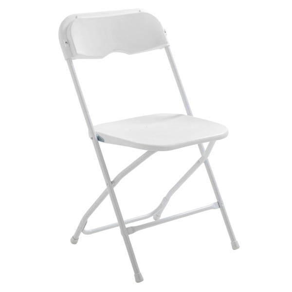 Chaise pliante proposée en location — photo d’un modèle d’exemple